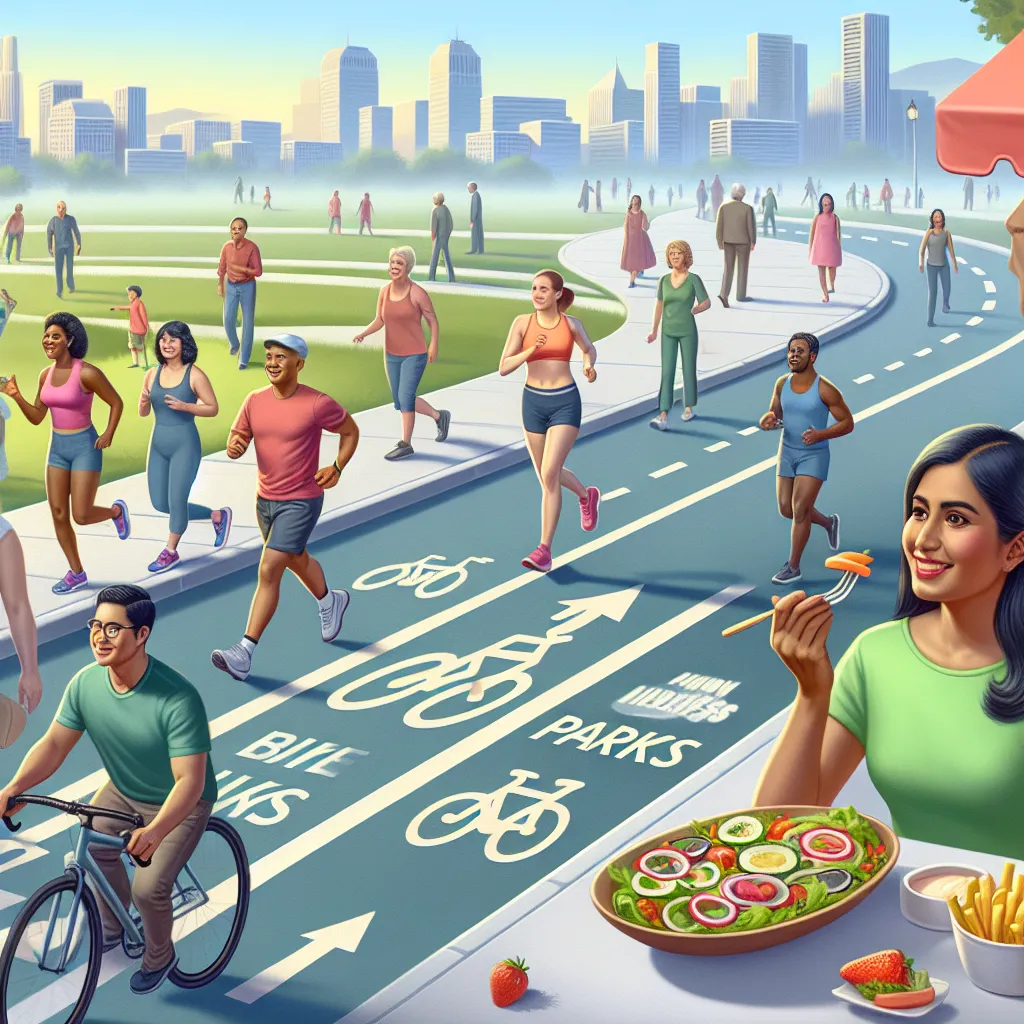 Promoting healthy lifestyles in urban environments