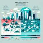 Urban Heat Island Diagram