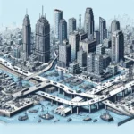 Urban infrastructure affected by climate change