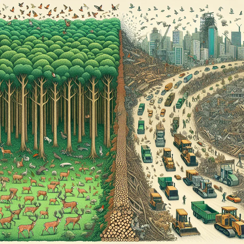 Urban sprawl and habitat loss