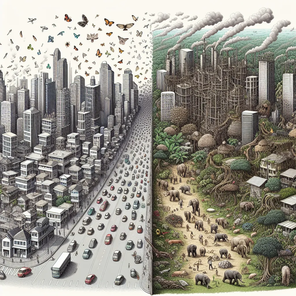 Urban sprawl and wildlife