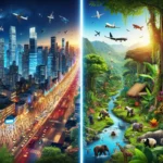 Urbanization effects on natural habitats