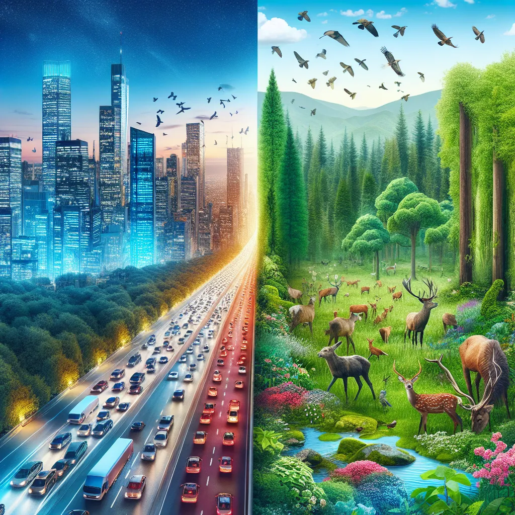 Urbanization impact on wildlife