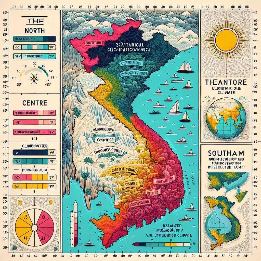 Vietnam Climate Map