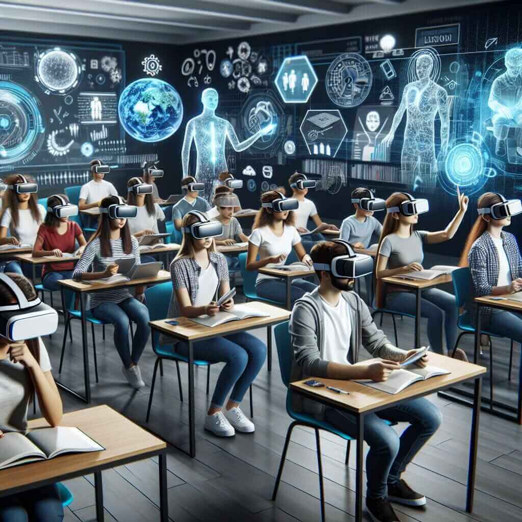 virtual reality in classroom