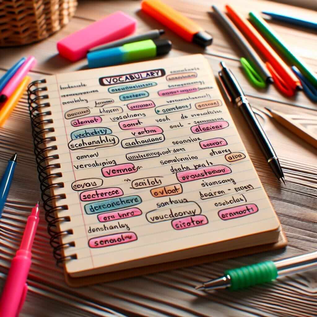 Vocabulary Notebook