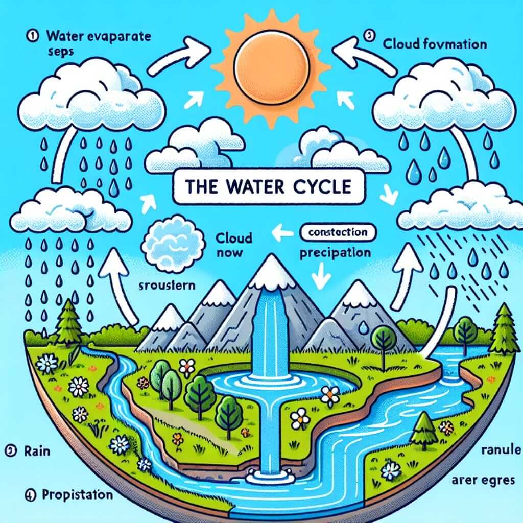 The Water Cycle Diagram