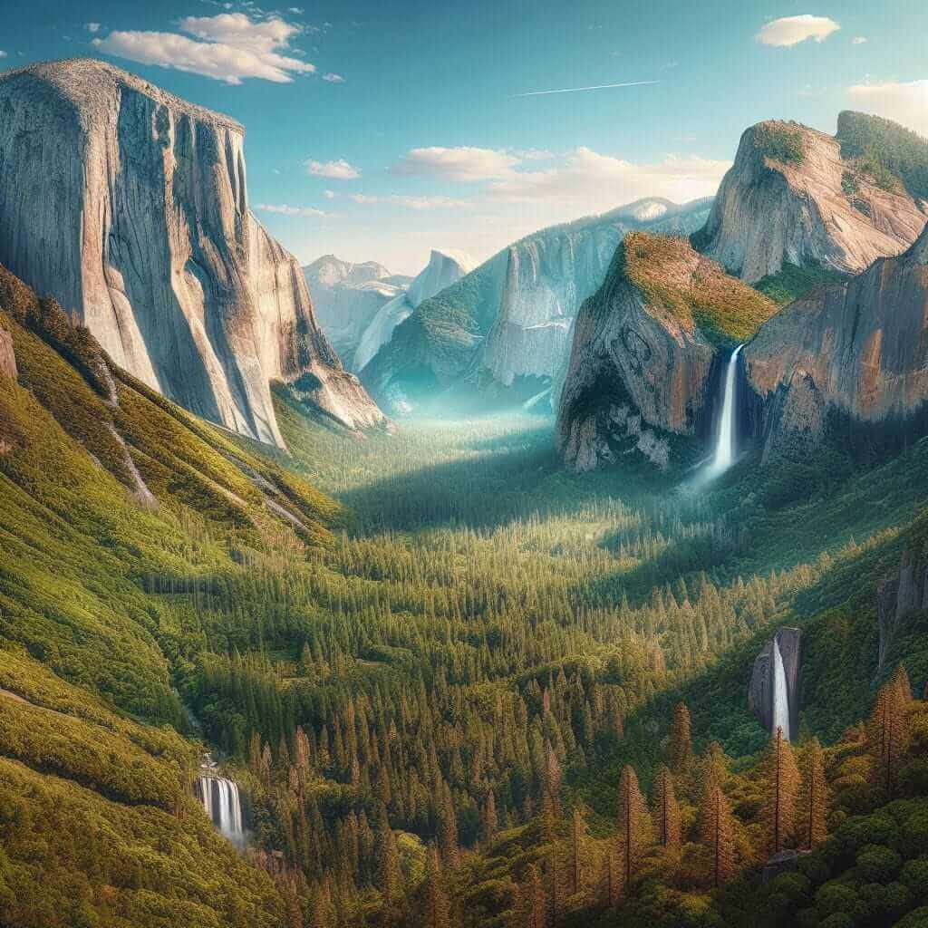 yosemite national park view