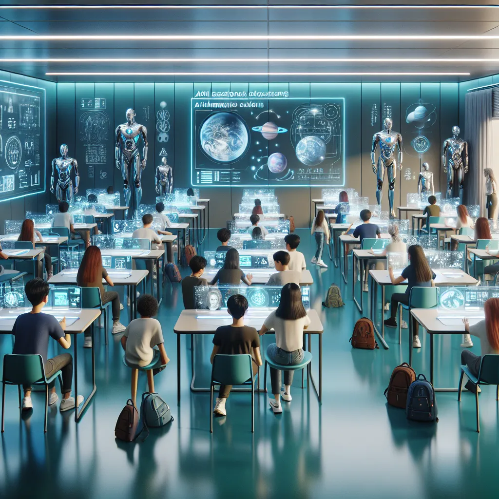 AI in modern classroom