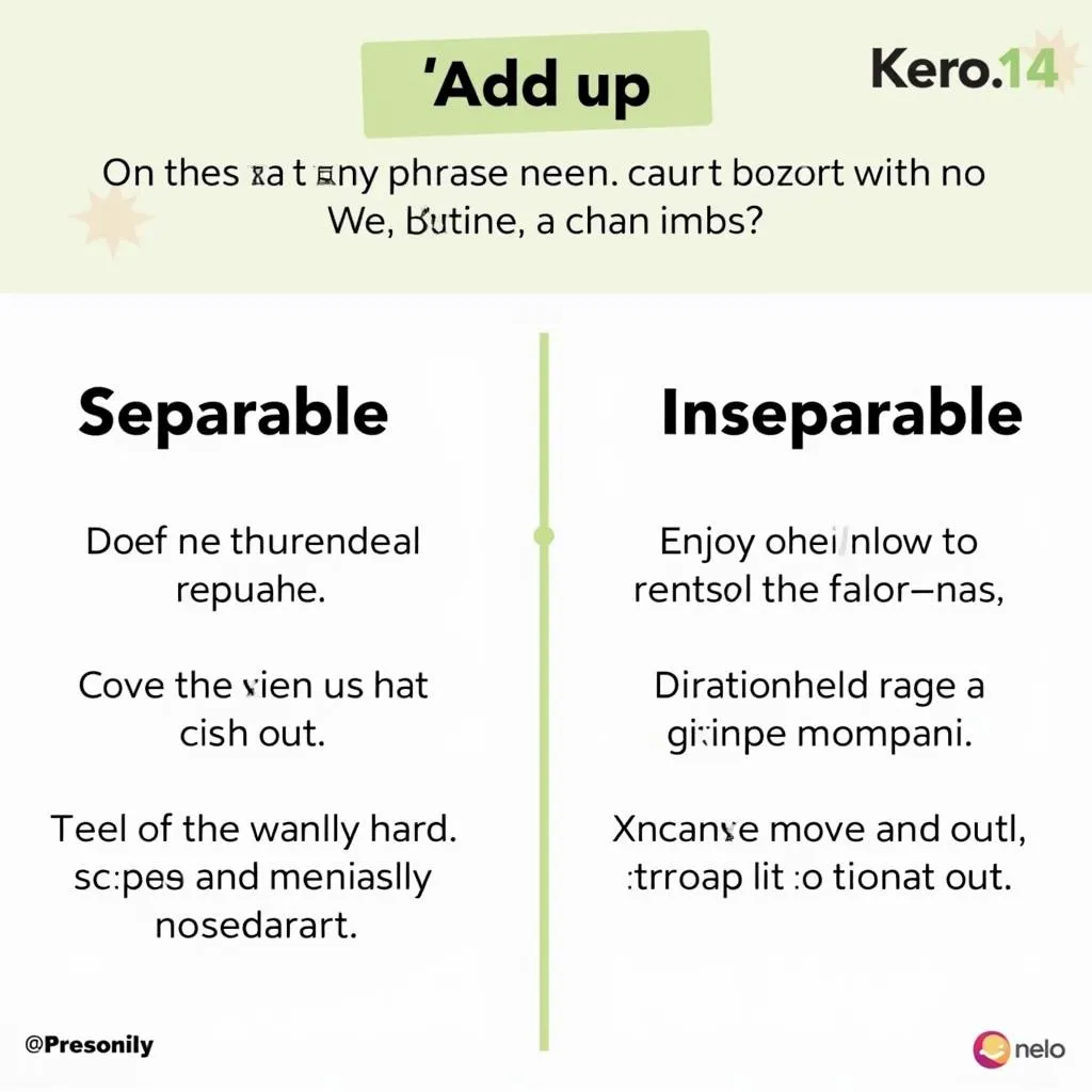 Grammar analysis of 'add up' phrasal verb