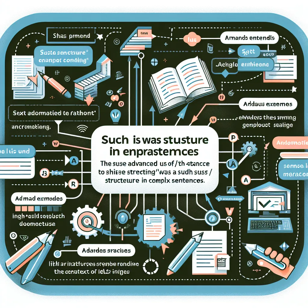 Advanced 'Such Is/Was' Usage