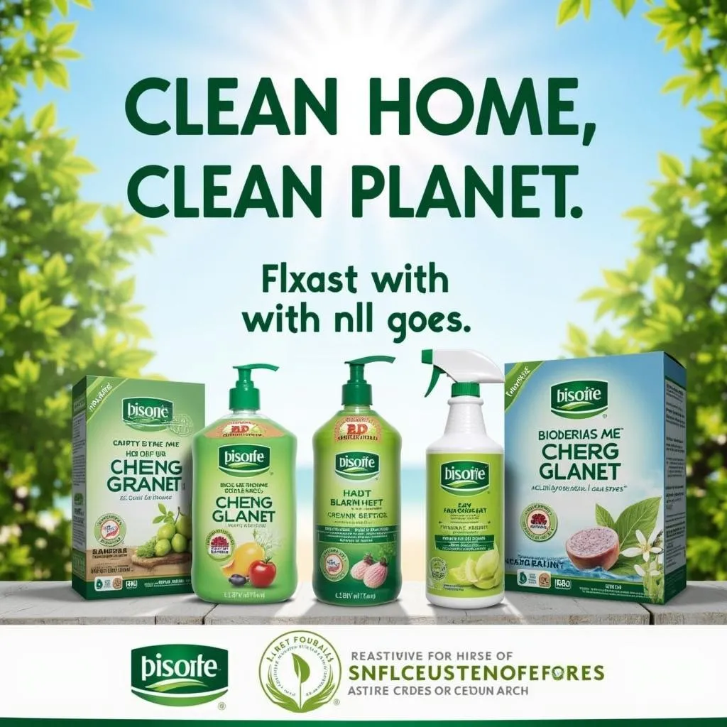 Advertisement for Eco-Friendly Products