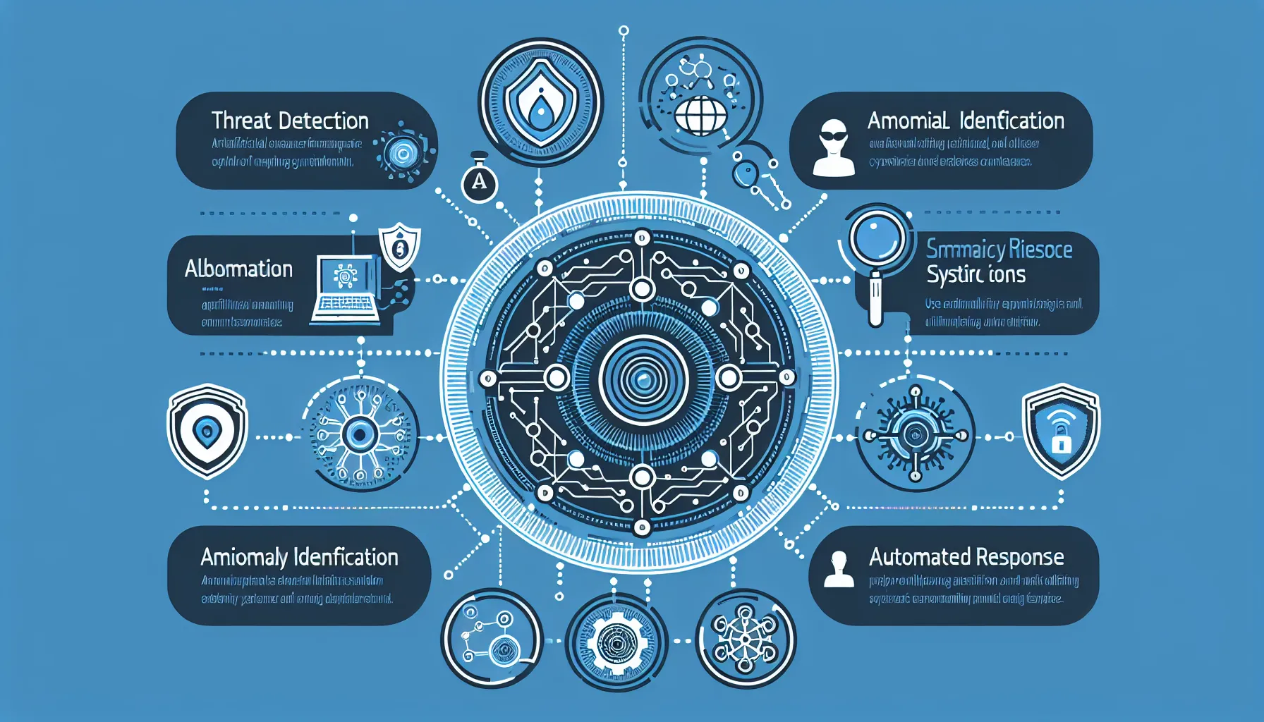 AI in Cybersecurity Infographic