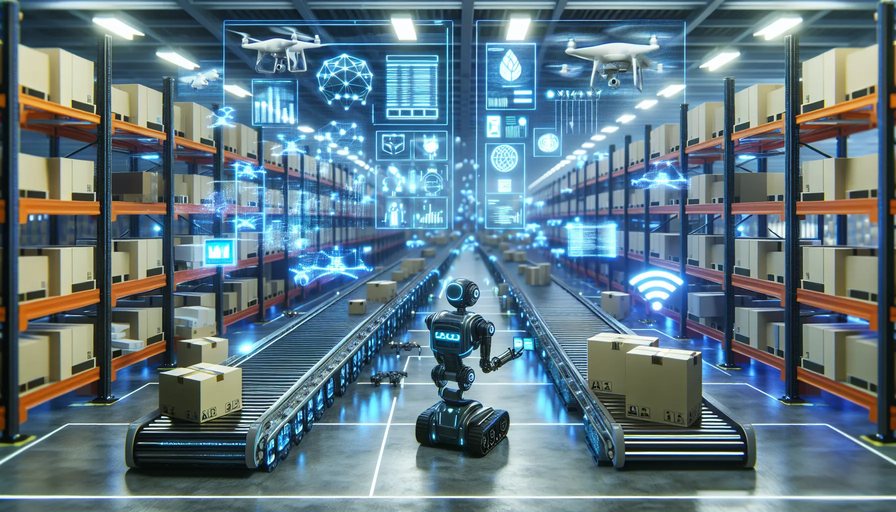 AI optimizing global logistics