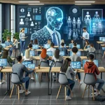 AI-powered personalized learning classroom