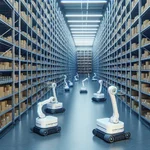 amazon warehouse robots