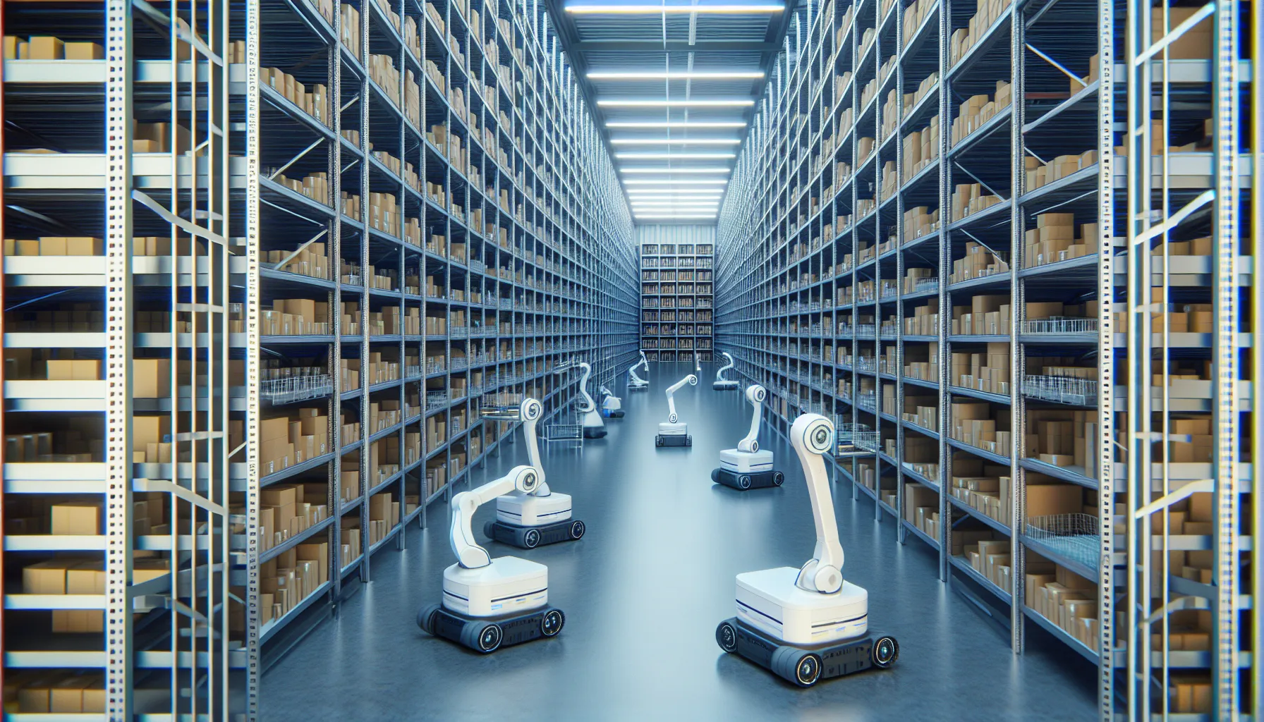 amazon warehouse robots