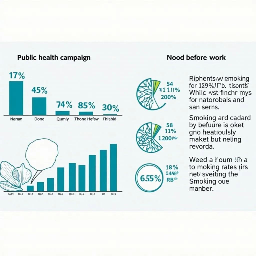 Anti-smoking campaign effectiveness visualization