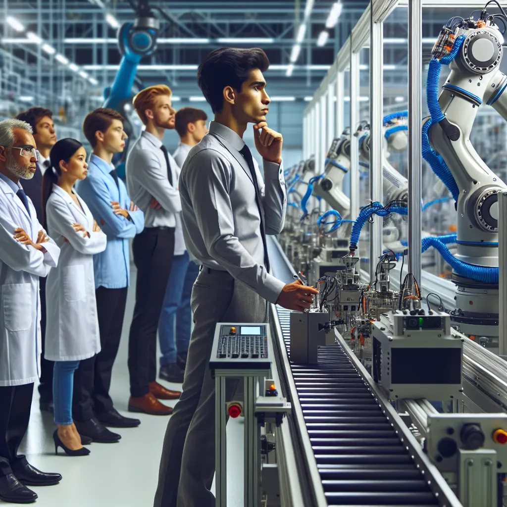 Automation in manufacturing industry