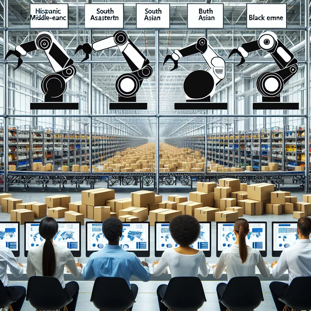 Automated logistics warehouse