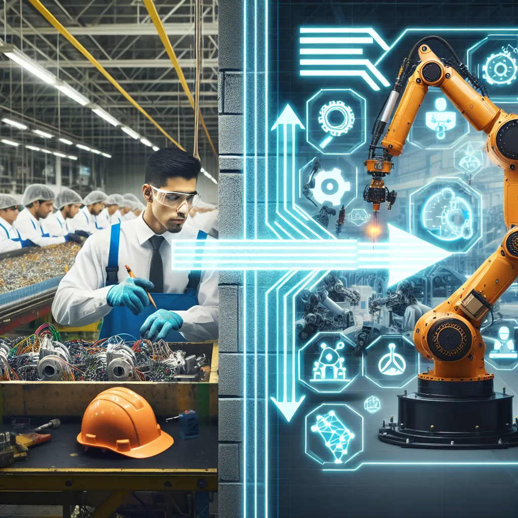 Impact of automation on manufacturing jobs