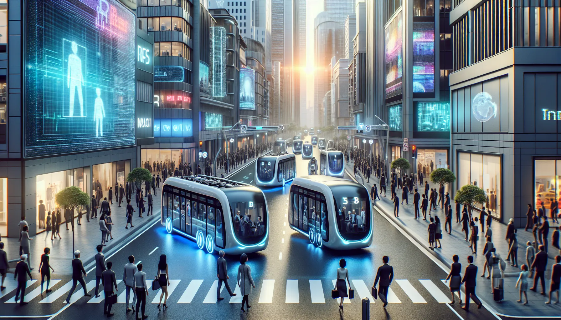 Autonomous vehicles transforming public transportation