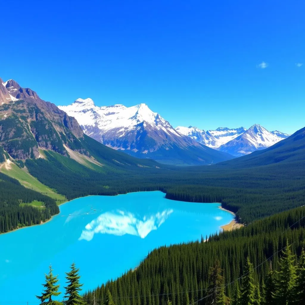 Banff National Park Landscape