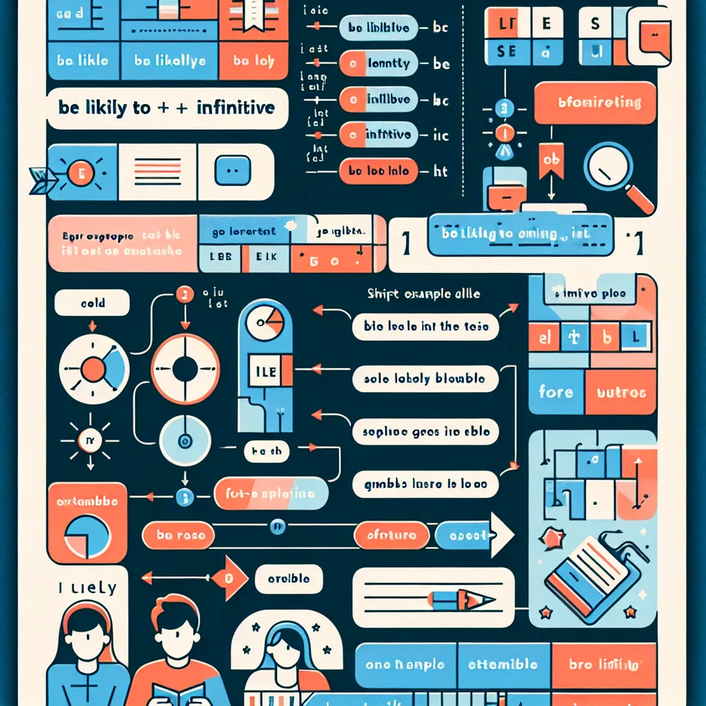 Be likely to infinitive structure