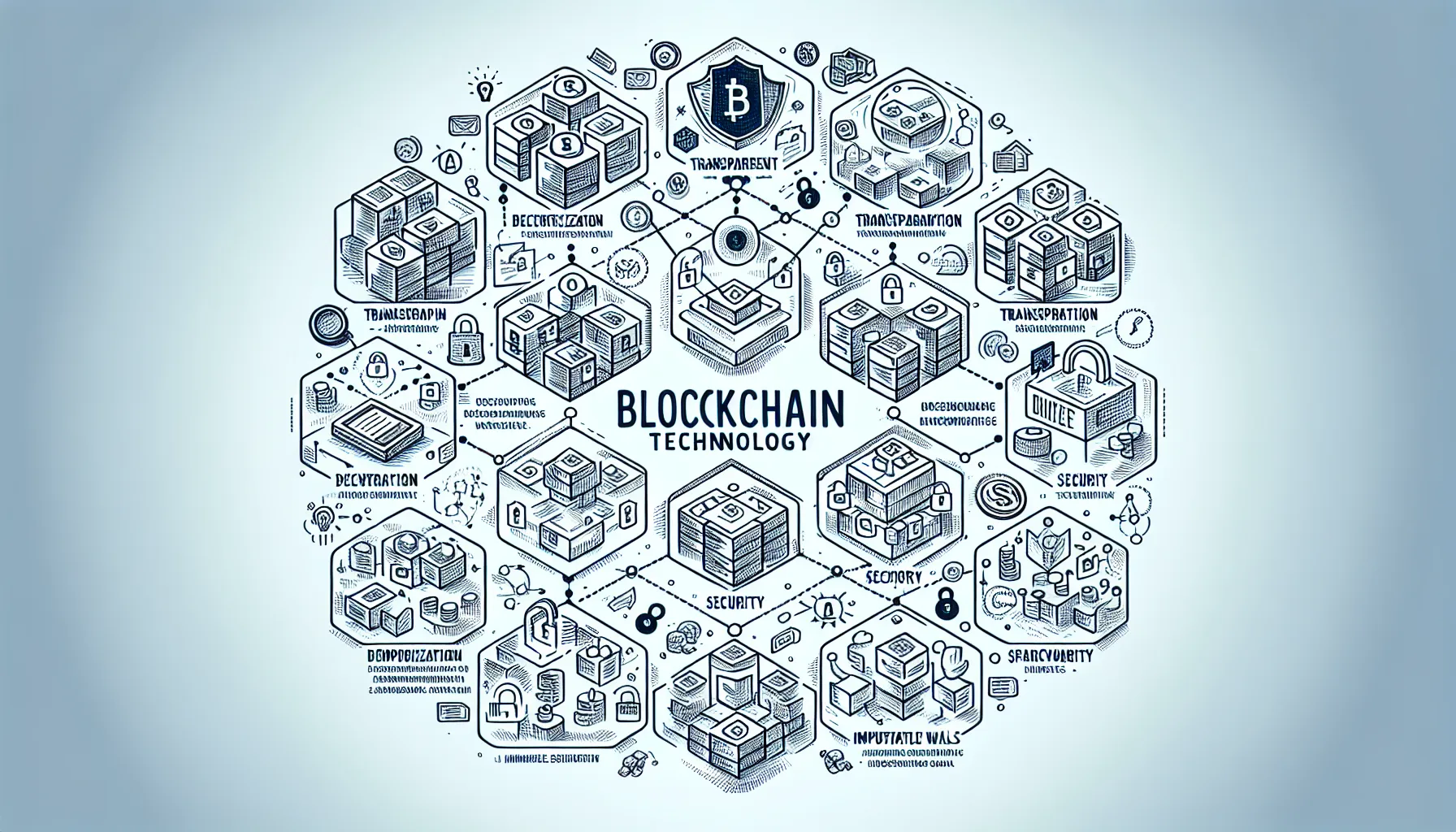 Blockchain Technology Diagram