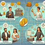 Blockchain improving charity accountability