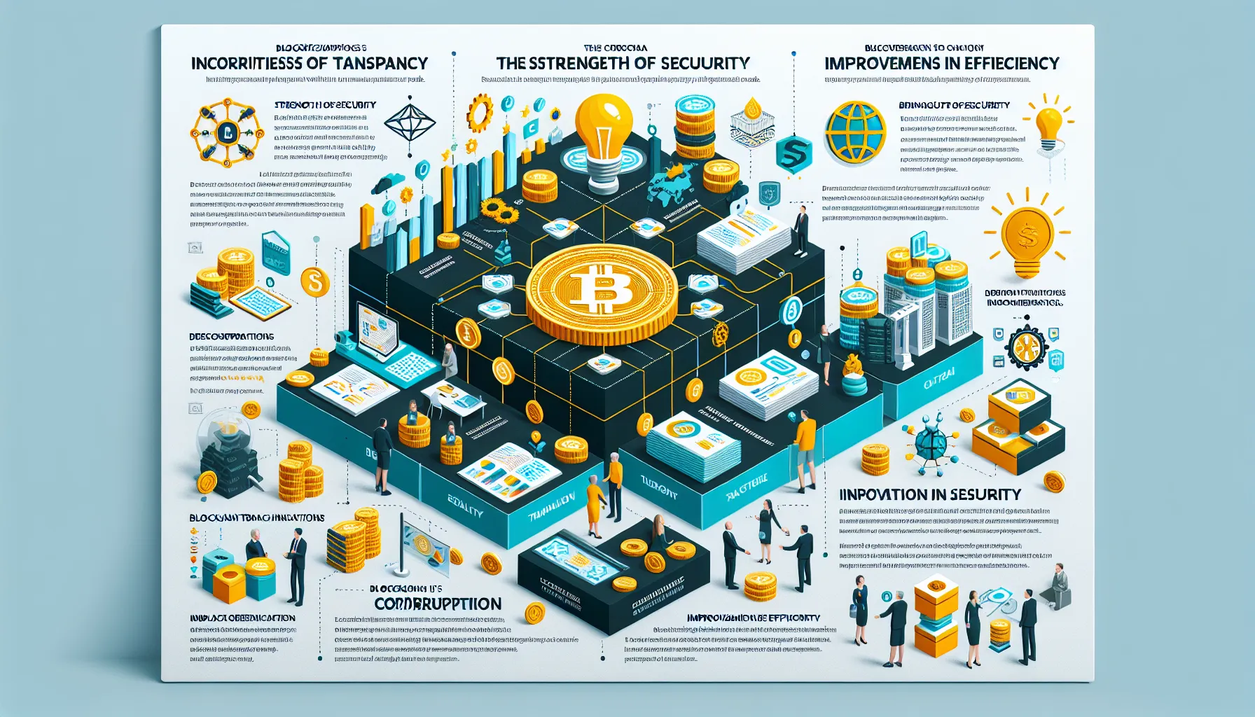 Blockchain reducing corruption in global trade