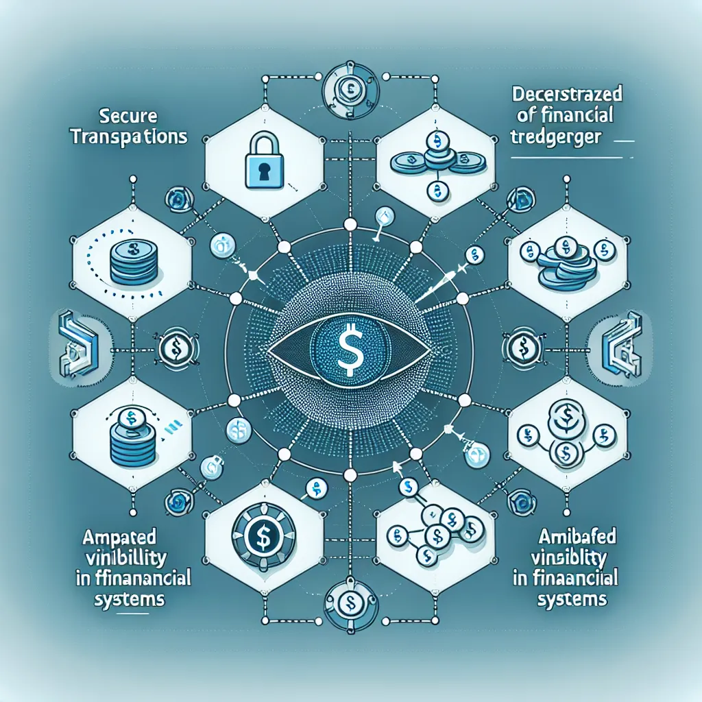 Blockchain improving financial transparency