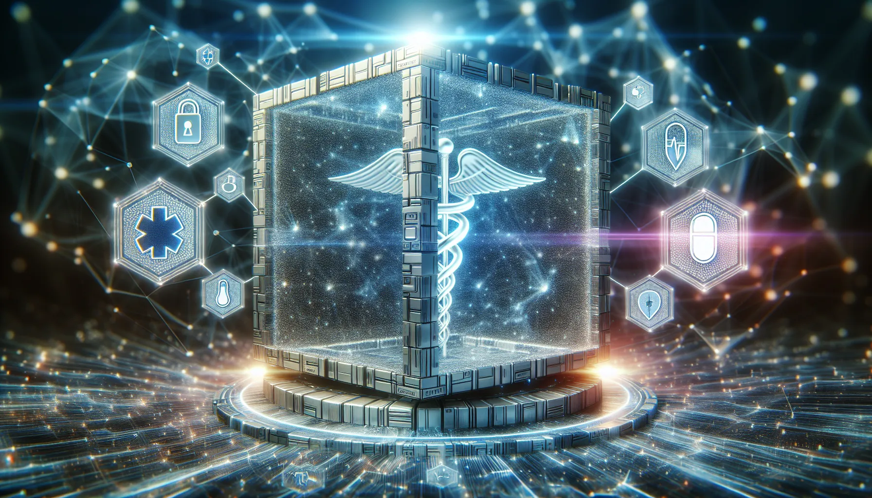 Blockchain securing healthcare data