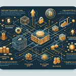 Blockchain Remittance Infographic