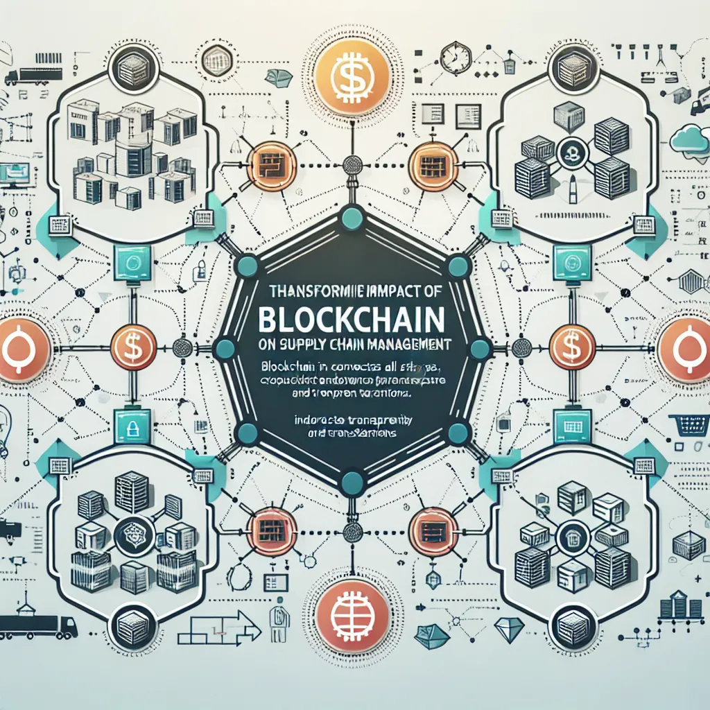 Blockchain revolutionizing supply chain management