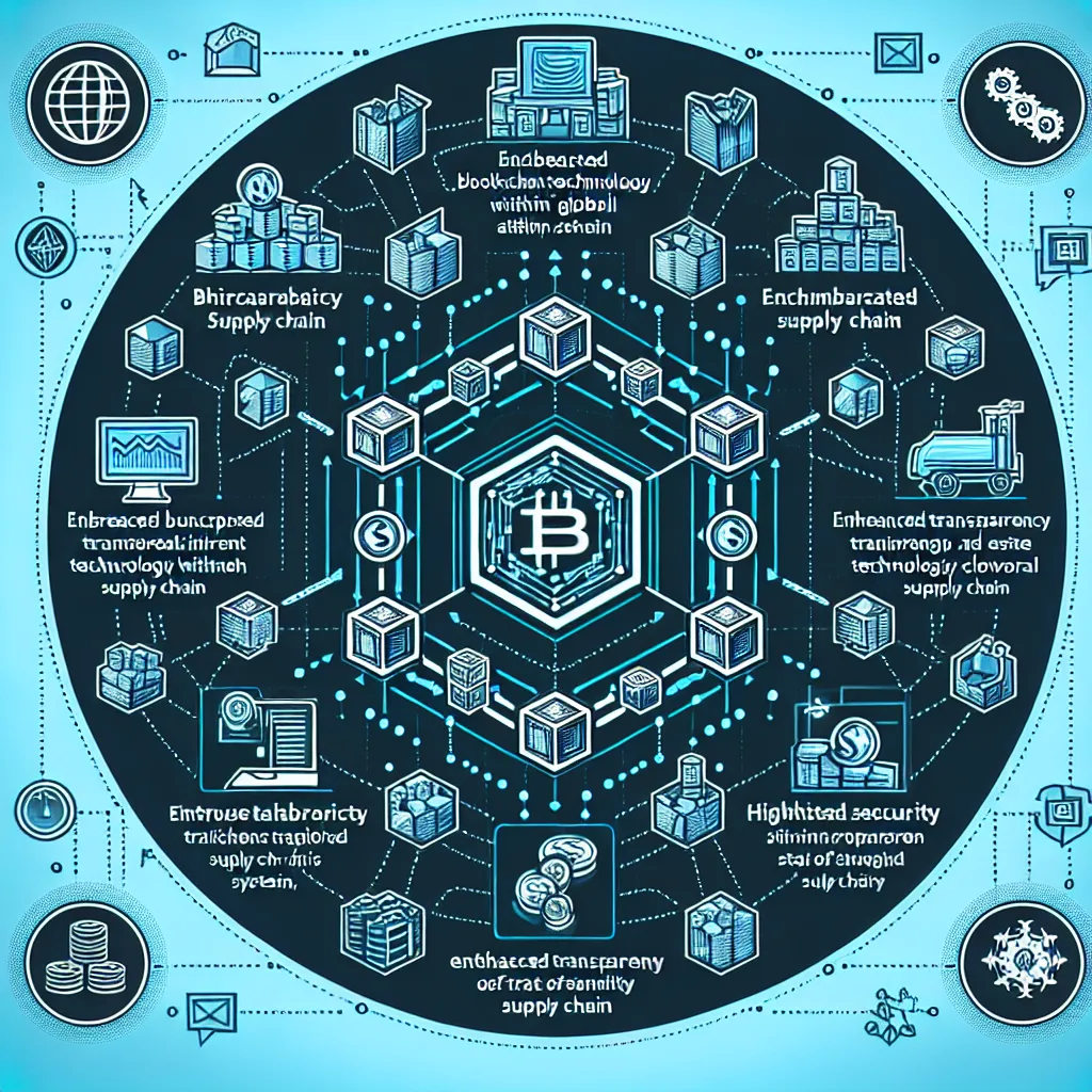 Blockchain enhancing trust in global supply chains