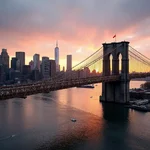 Brooklyn Bridge in New York City