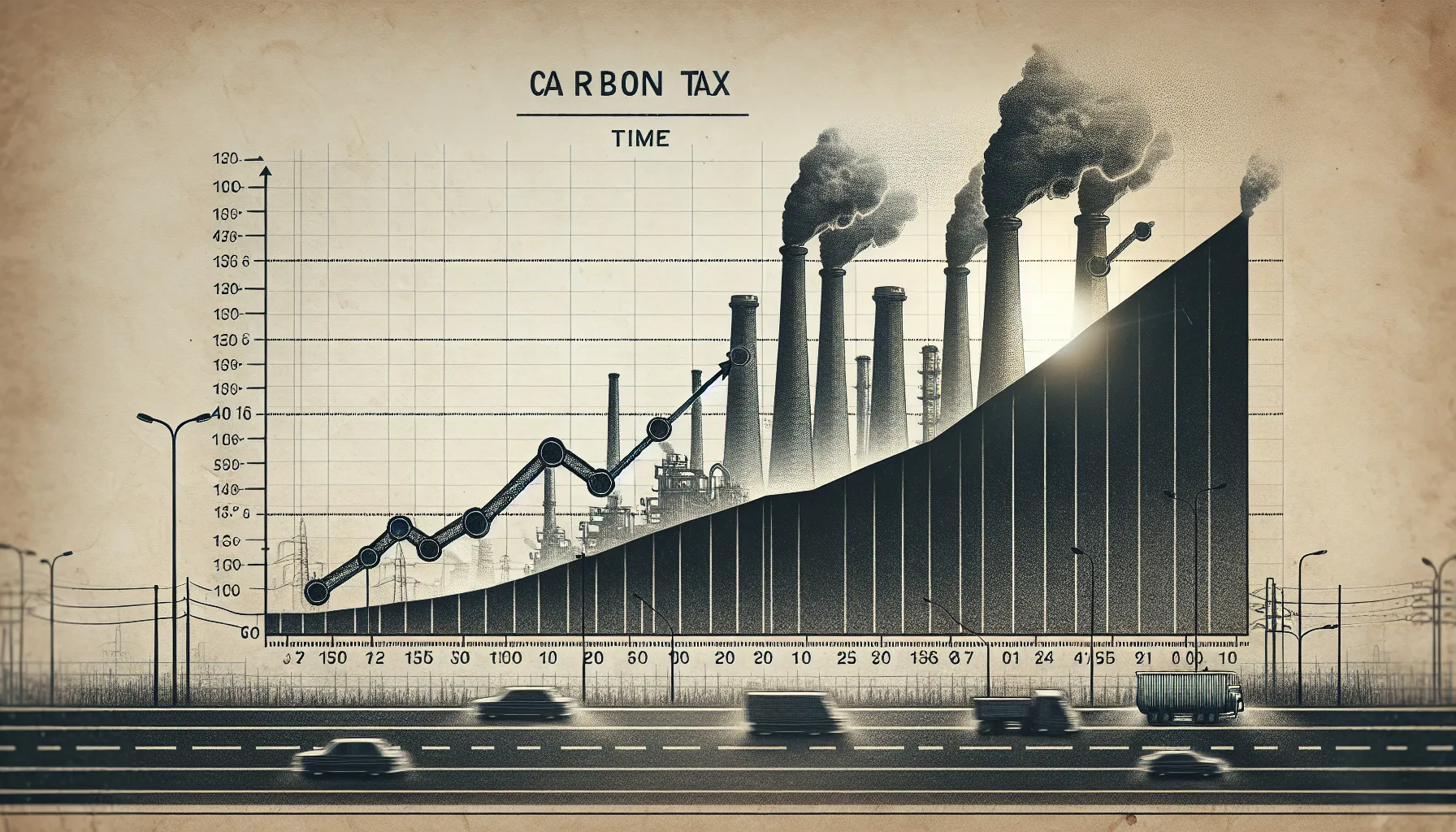 Carbon tax impact on emissions