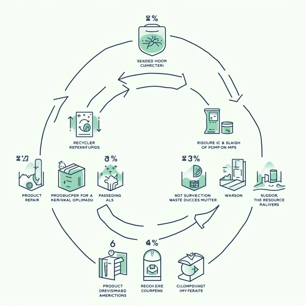 Circular economy strategies for waste reduction