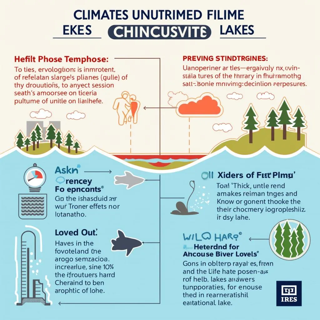 Climate change effects on lakes