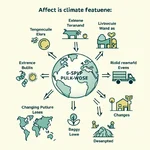 Climate Change Impact on Global Food Security Infographic