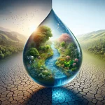 Climate change affecting water resources