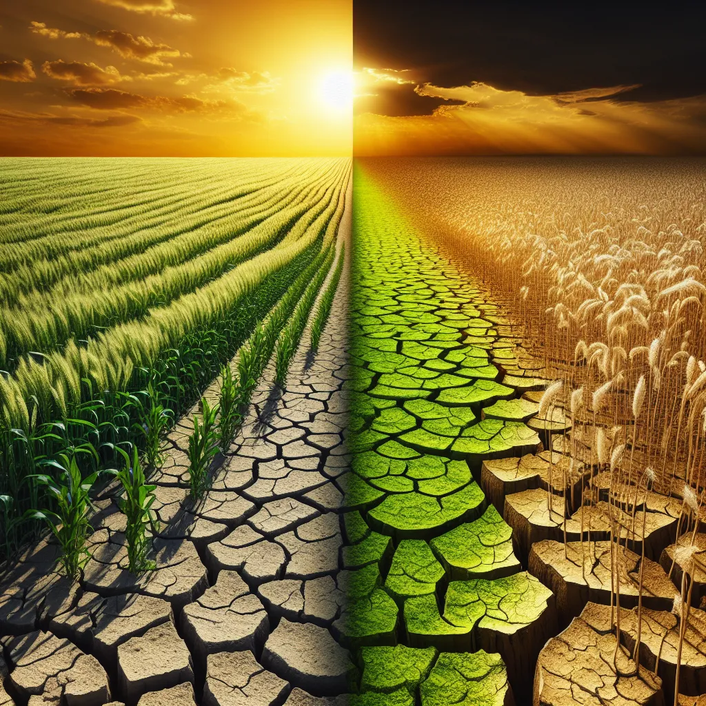 Climate change effects on agriculture