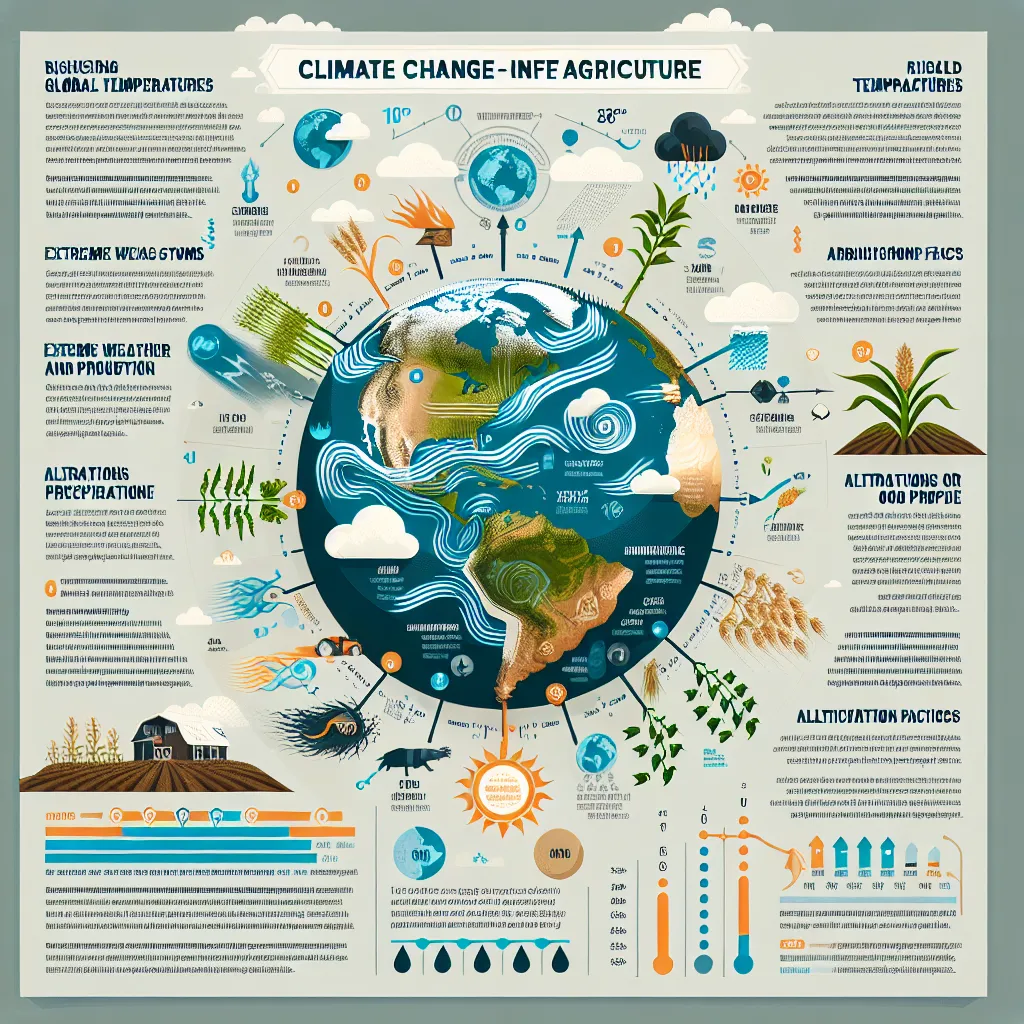 Climate change impact on agriculture