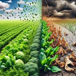 Climate change impact on agriculture