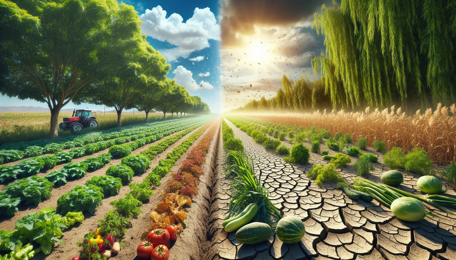 Climate change affecting agriculture