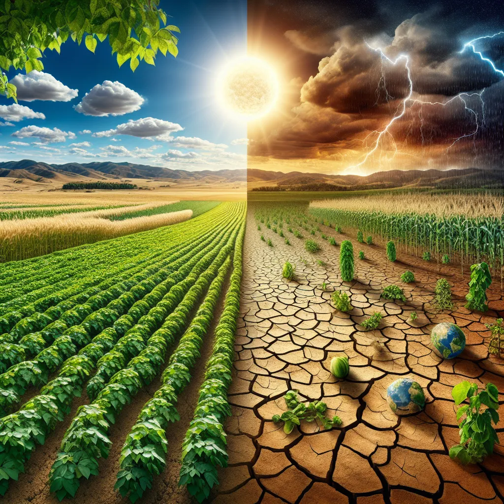 Climate change impact on food security