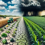 Climate change impact on global food security