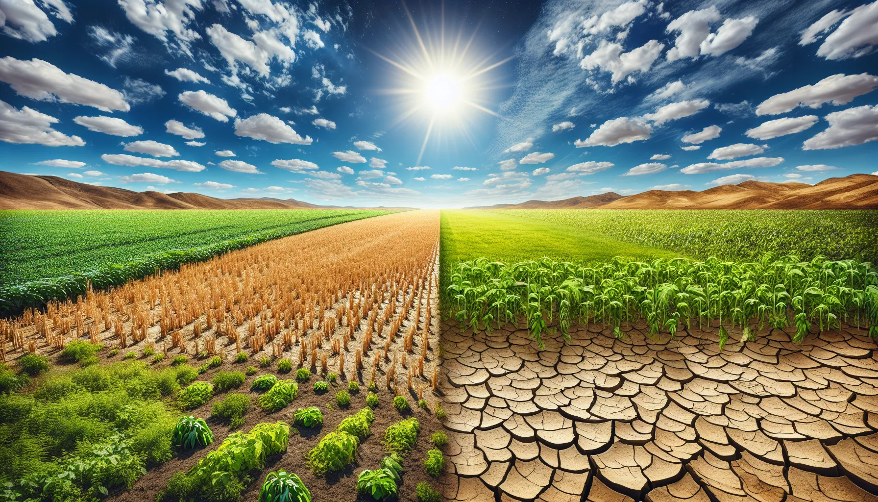 Climate change impact on food security