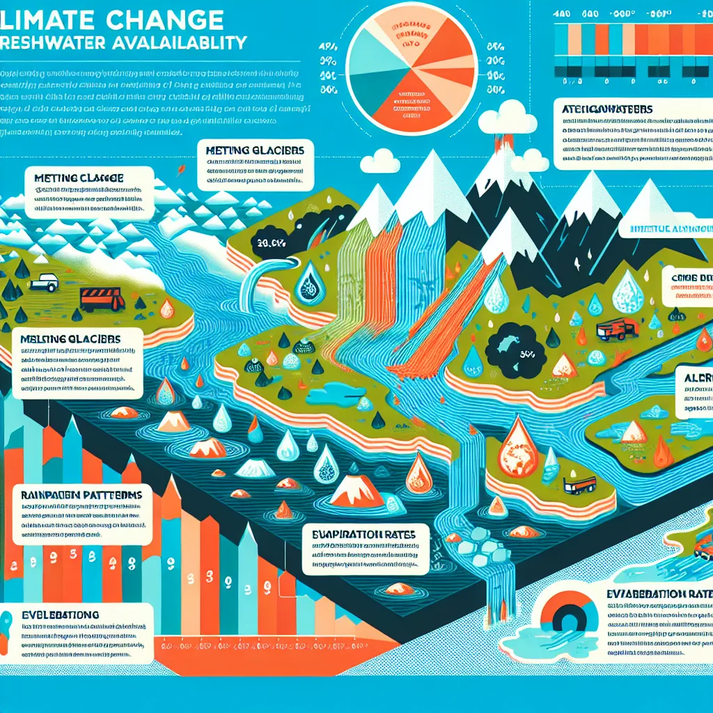 Climate change impact on freshwater